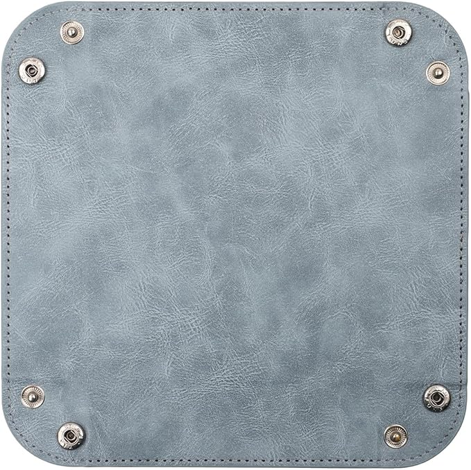 siduater Valet Tray Desktop Storage Organizer – Vegan Leather Catchall Bedside - Image 8