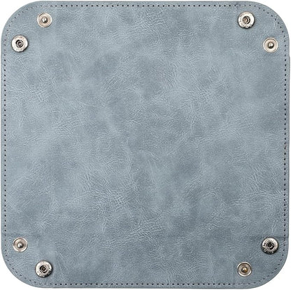 siduater Valet Tray Desktop Storage Organizer – Vegan Leather Catchall Bedside - Image 8