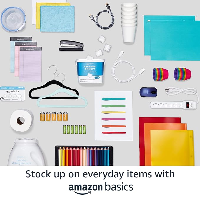 Amazon Basics 5-Shelf Adjustable Heavy Duty Steel Wire Rack Storage Shelving - Image 8