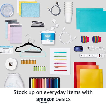 Amazon Basics 5-Shelf Adjustable, Heavy Duty Storage Shelving Unit on 4'' Wheel - Image 6