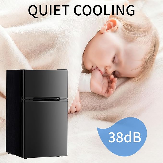 Compact Refrigerator 3.2 Cu.Ft Mini Fridge - Image 5