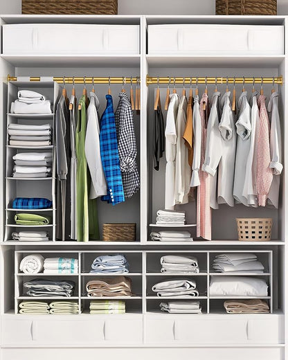 Closet Rods for Hanging Clothes, 17-40 Inch Heavy Duty and Stepless Adjustable - Image 2