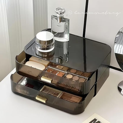 2 Pack Stackable Makeup Organizer by DecorcodeDecoryourhome