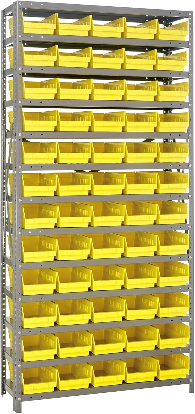 Quantum Storage Systems 1275-102YL Steel Shelving Unit by QuantumStorageSystems