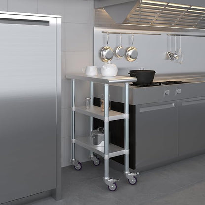 AmGood Stainless Steel Work Table - Image 7