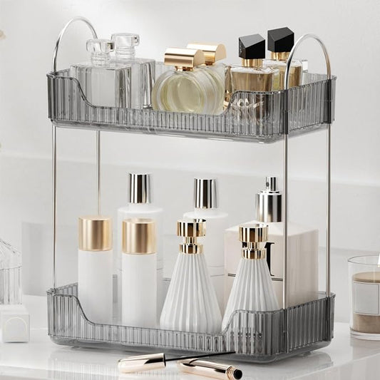 YCIA&DONE Bathroom Organizer Countertop, Makeup Storage, Skincare Cosmetic Tray by YCIADONE