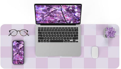 Non-Slip Desk Pad, Mouse Pad, Waterproof PU Leather Desk Protector, Large Desk by AFIING