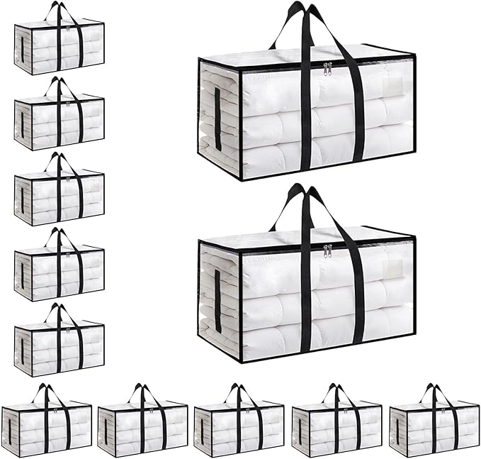 12 Pack-Extra Large Heavy Duty Moving Bags by Unknown