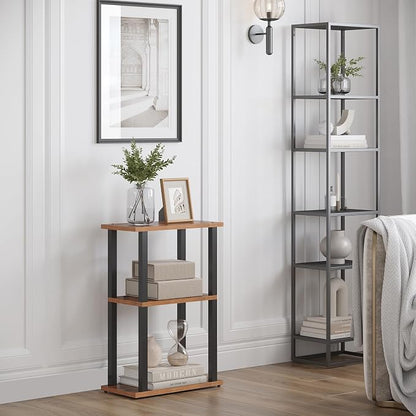 TUTOTAK Small Side Table, Narrow End Table, Bedside Table, Couch Side Table - Image 4
