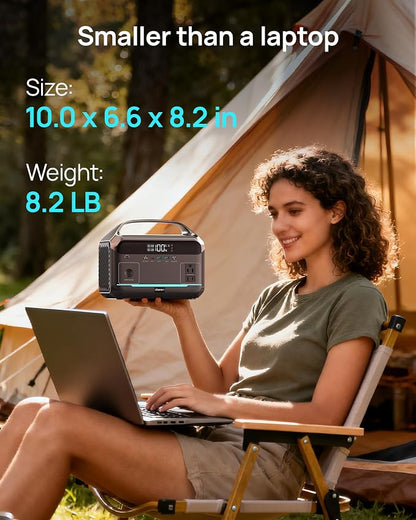 Portable Power Station, 288Wh LiFePO4 Battery, 350W Power Bank - Image 8