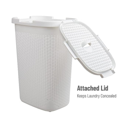 Mind Reader Slim Laundry Hamper - Image 5