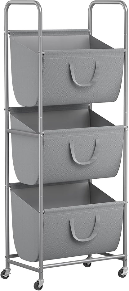 ELYKEN 120L Vertical Rolling Laundry Hamper by ELYKEN