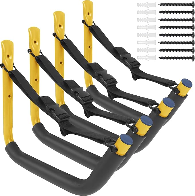 Kayak Storage Rack, Kayak Rack for Garage, Kayak Wall Mount Kayak Wall Rack by BALAVA