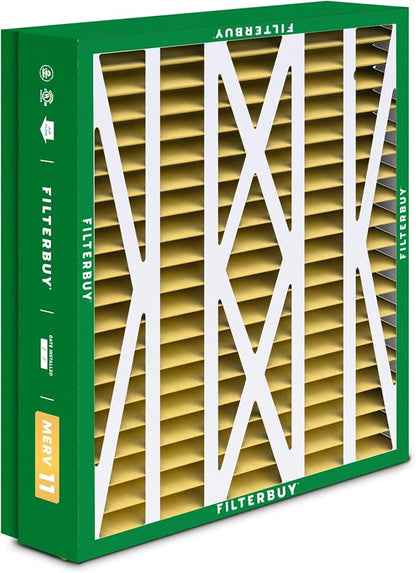 Filterbuy 21x27x5 Air Filter MERV 11 Superior Pet & Allergy Defense, Pleated - Image 8