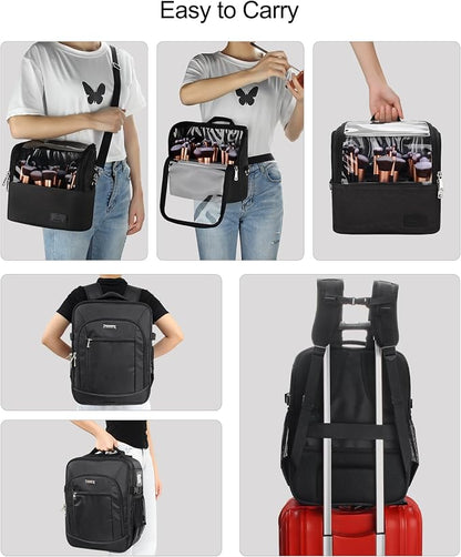 TANTO Makeup Backpack Makeup Artist Bag Professional Extra Large Cosmetic Bags - Image 4