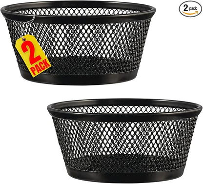 1InTheOffice Mesh Paper Clip Holder by 1InTheOffice
