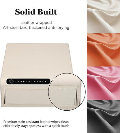 Jewelry Safe with Drawers，Biometric Fingerprint safe, Slide-Away Handgun Safe - Image 4