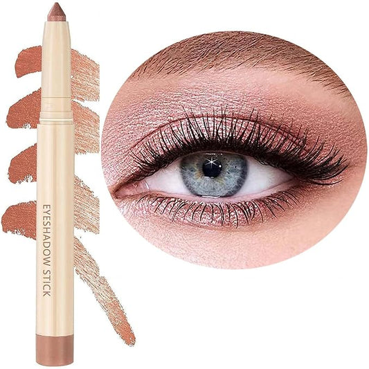 Rose Gold Eyeshadow Makeup, Waterproof Hypoallergenic Long Lasting Eye Liner by Qeetvia