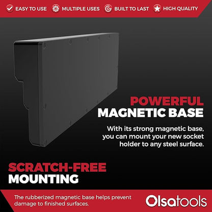 Olsa Tools Magnetic Socket Organizer - Image 5