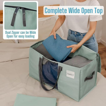 VENO 10 Pack Moving Bags, Comforter and Blanket Storage Bags - Image 5