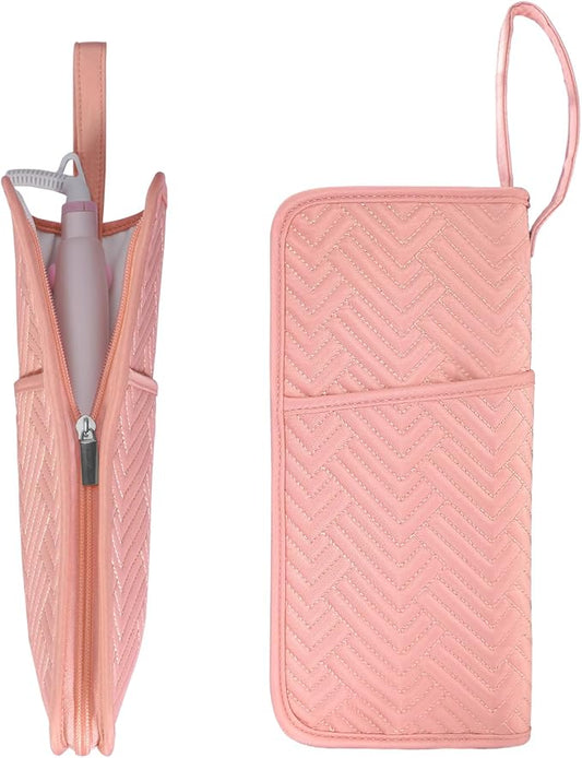 SITHON Hot Iron Holder & Mat, Heat Resistant Hair Tools Travel Bag Portable Hot by SITHON