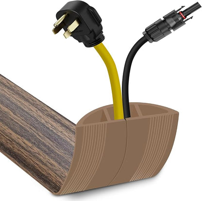 Floor Cord Cover 10FT Cord Covers by JAHOMFAI
