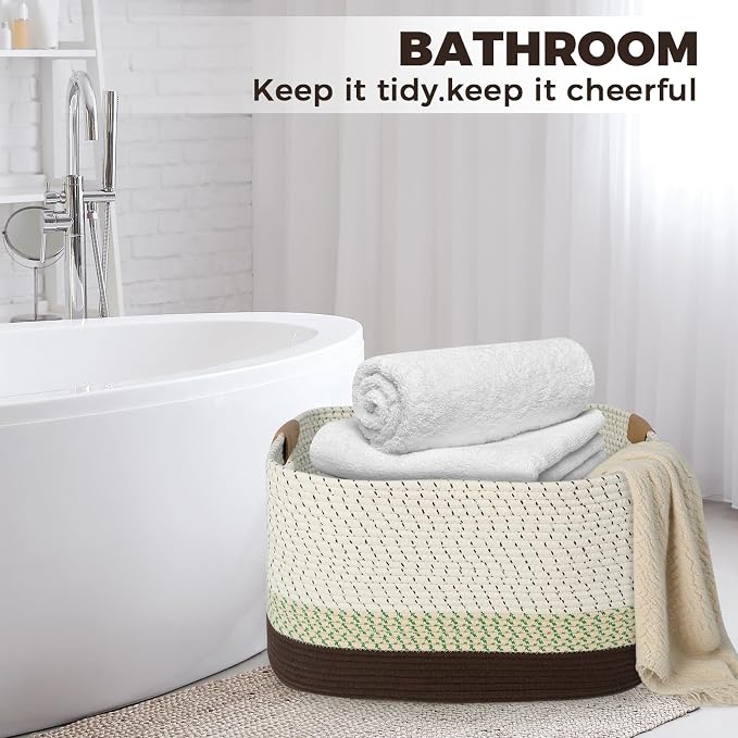 danpinera 108L Large Basket for Living Room, Nursery & Laundry, Kids Toy Basket - Image 6