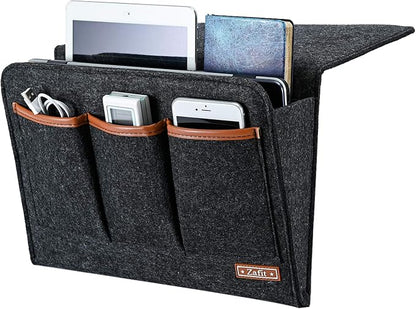 Bedside Caddy, Large Size Storage Organizer by ZAFIT