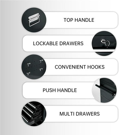 8-Drawer Rolling Tool Chest - Image 5