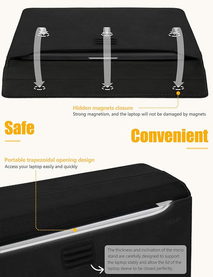 HYZUO 15-16 Inch Laptop Sleeve Case - Image 4
