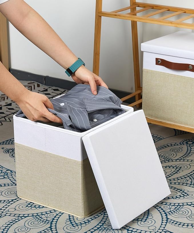 Temary Foldable Fabric Storage Bins - Image 4