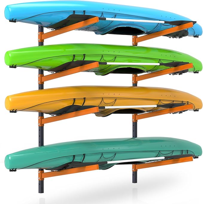 Kayak Storage Rack, Wall Mount Kayak Racks by UOKRR