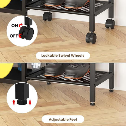 4-Tier Freestanding Snowboard Rack - Image 8