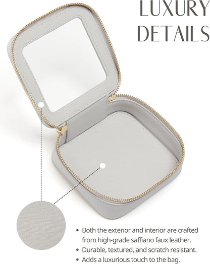 Popvibe Clear Makeup Bag Travel Cosmetic Case Transparent Toiletry Bag - Image 7