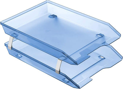 Acrimet Facility 2 Tier Letter Tray, Front Load, Letter Size/A4, Desktop File by Organizingyourlife