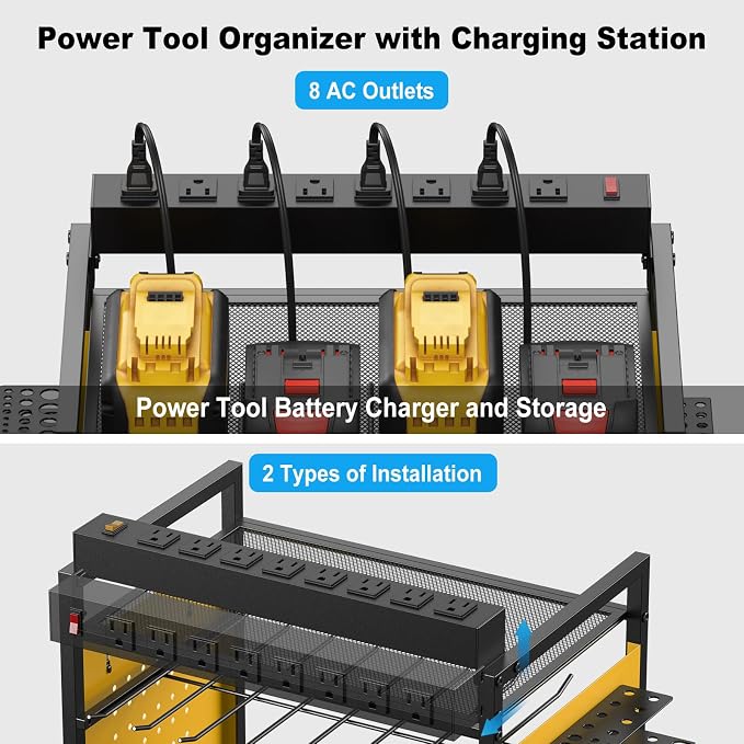 JUNNUJ Power Tool Organizer Floor Stand - Image 3