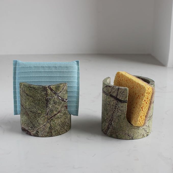 Natural Marble Travertine Sponge Holder - Image 5