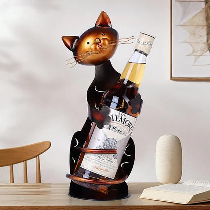 Cat Decor Wine Holder Wine Rack Wine Bottle Holder Wine Cat, Gift - Image 7