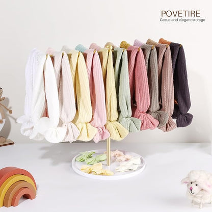 POVETIRE Baby Headband Holder Hair Bow Organizer - Image 7