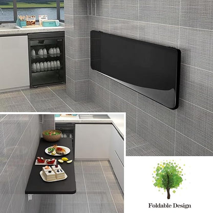 Wall Mounted Folding Table, Stainless Steel Bracket Laundry Folding Table - Image 4