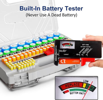 Battery Organizer Storage Holder Box Case - Image 7