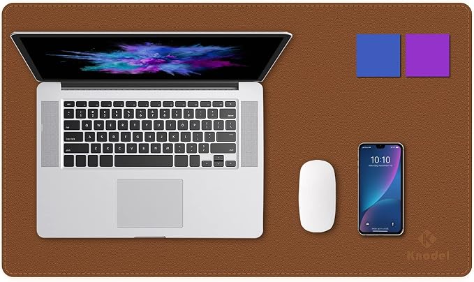 K KNODEL Desk Mat, Dual-Sided Office Desk Pad, Waterproof Desk Mat by K+KNODEL
