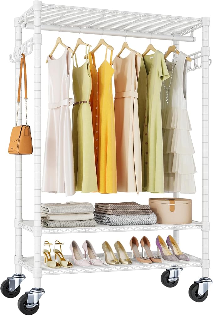 VIPEK R3 Rolling Clothing Rack Heavy Duty Garment Rack by VIPEK