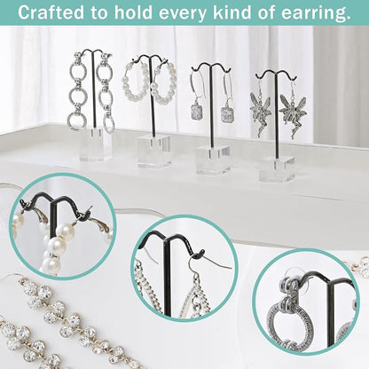 MOOCA Jewelry Display Set, Necklace Display Bust, Earring Organizer, Ring - Image 6
