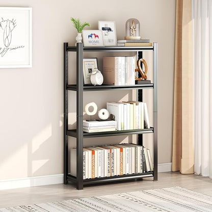 Storage Shelves, Garage Metal Shelving Unit, Adjustable, Double-Layer Column - Image 4