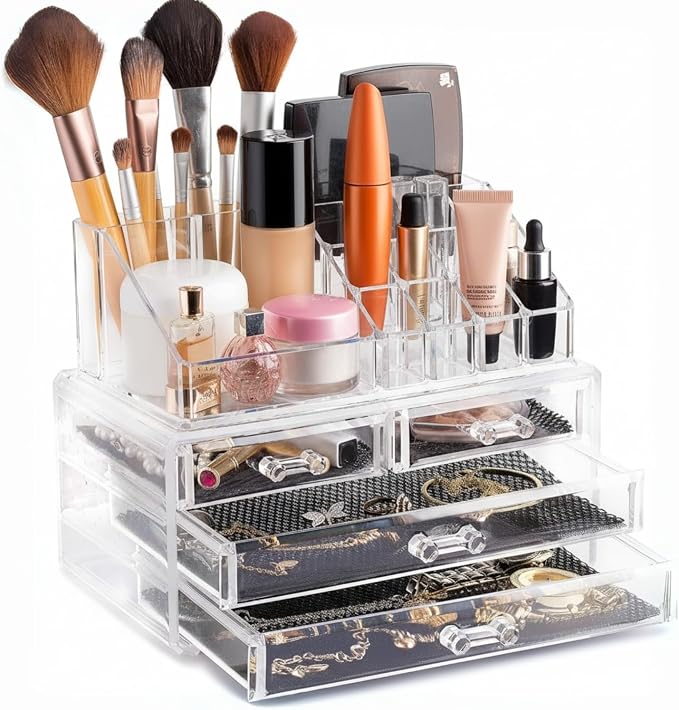 Masirs Clear Makeup Organizer - Image 3