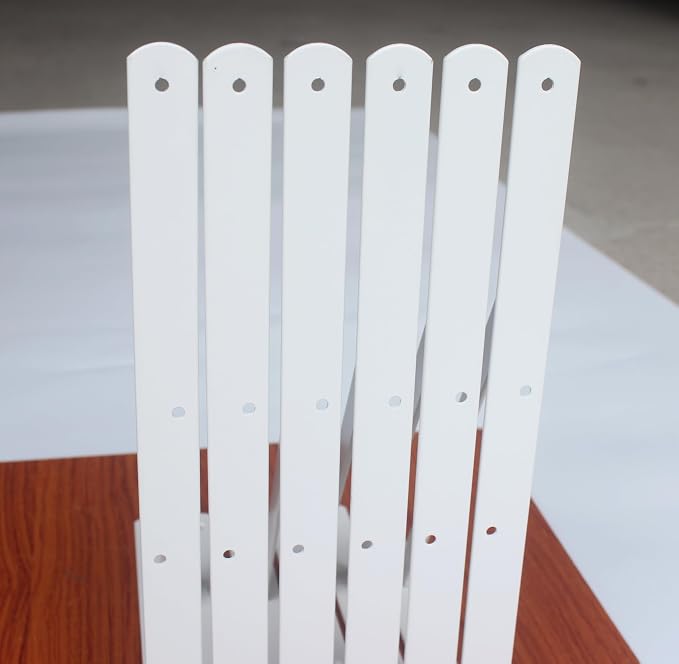 12 Pack L14 x H 10" White Heavy Duty Shelf Brackets - Image 7