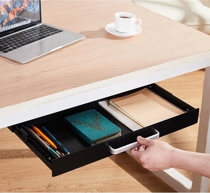Under Desk Drawer Organizer 21" Black Upgraded - Image 2