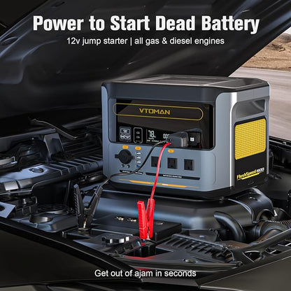 VTOMAN FlashSpeed 1500 Portable Power Station - Image 4