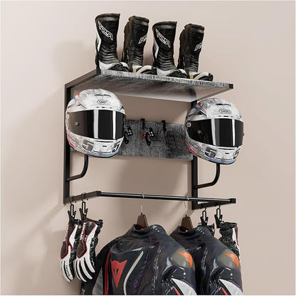 Motorcycle Helmet Holder Wall Mounted, Helmet Holder Wall Mount by OMISRUIS